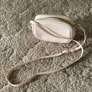 Cream-Blush Single Strap Purse